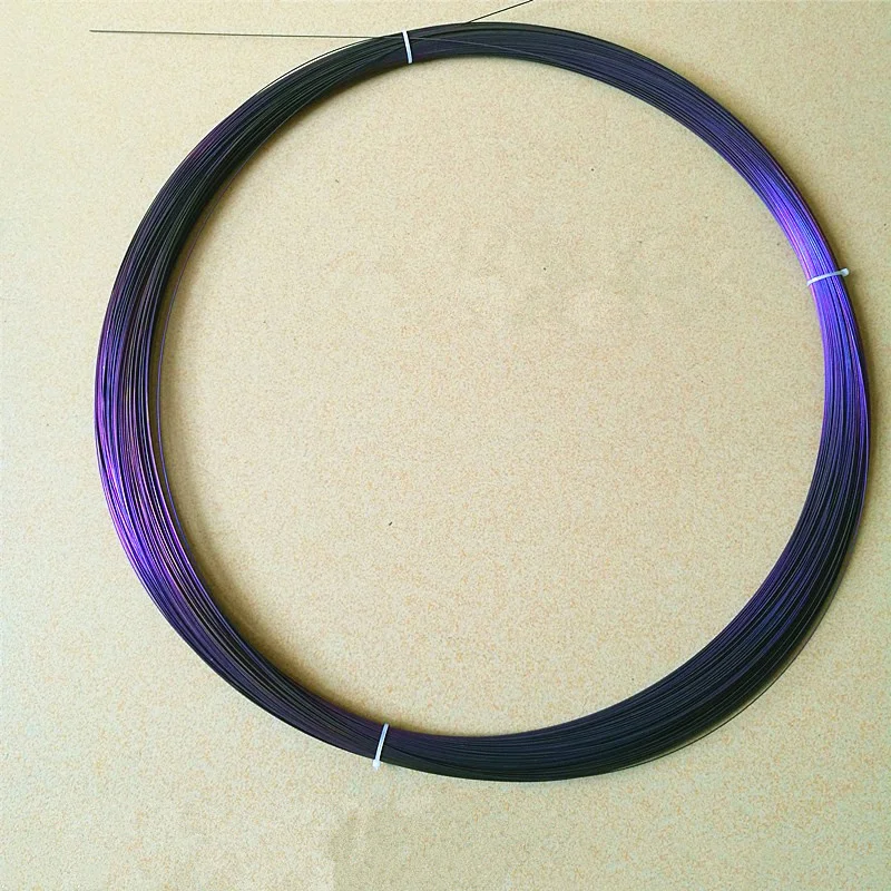 Super Elastische Nikkel Titanium Nitinol Legering Memory Wire 0.7Mm Blauw Zwart Geheugen Garnalen Vissen Balans Kleur Magische Draad