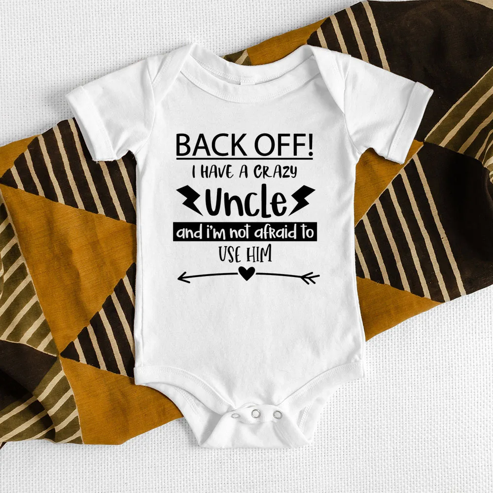 Auntie\'s/uncle\'s/daddy\'s Drinking Buddy Baby Romper Funny Infant Boys Girls  Soft Short Sleeve Casual Jumpsuit