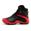 black red