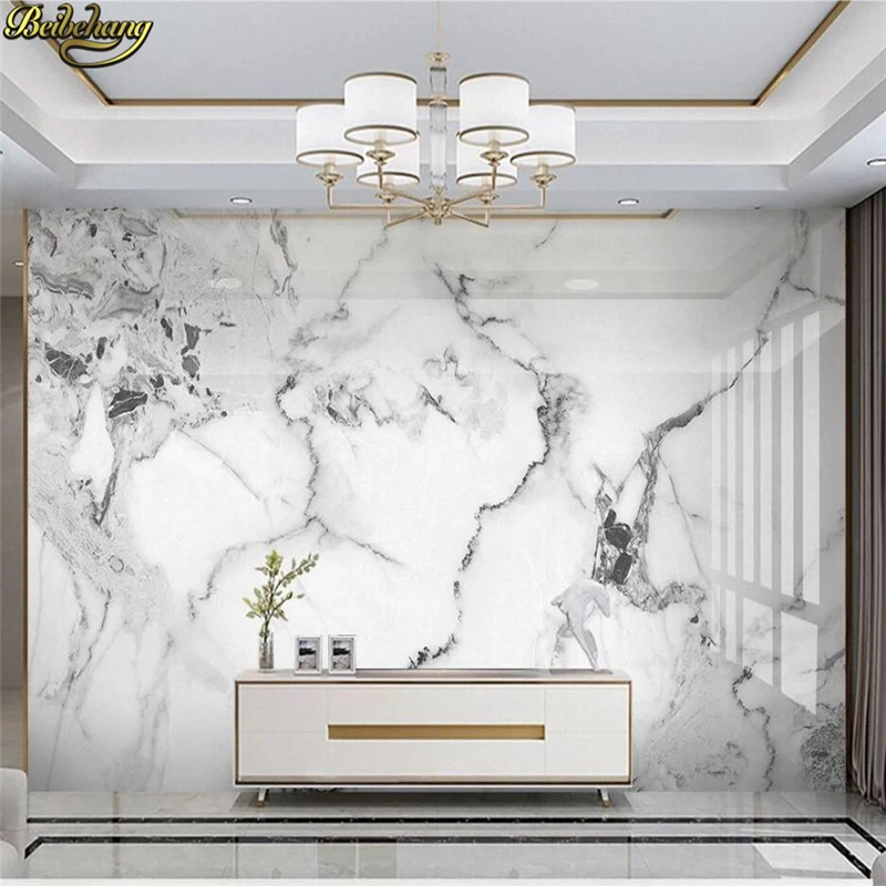 

beibehang Custom Wallpaper Splash Ink High Temperature Burning Porcelain Marble Jazz White Marble Wall 3d papel de parede