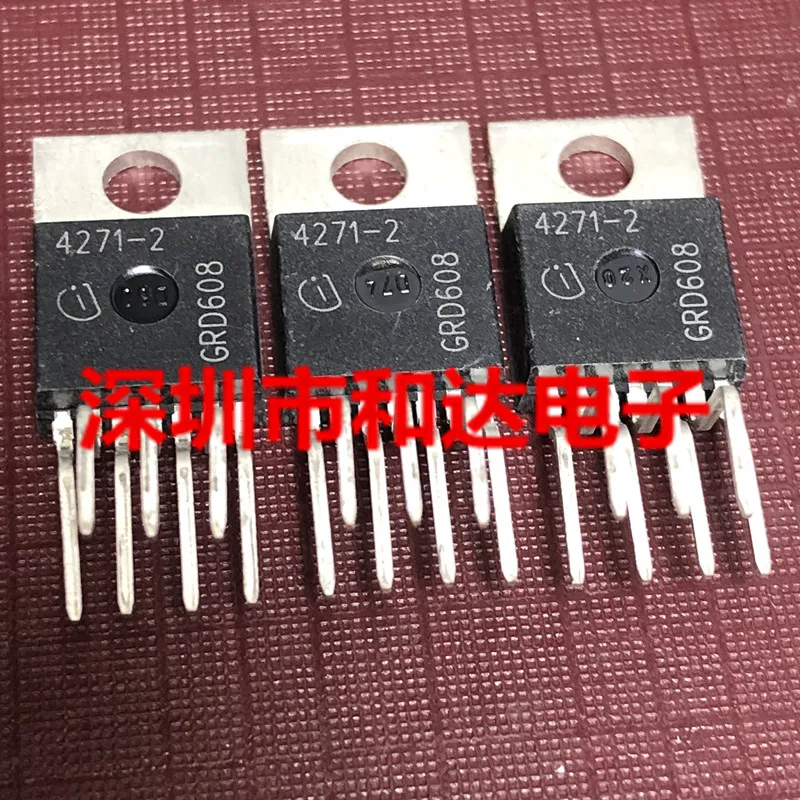 10pcs 4271-2  TLE4271-2 TO-220-7