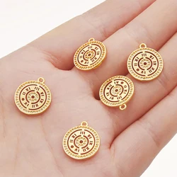 Vintage Antique Copper Steampunk Bronze Hollow Gear Quartz Pocket Watch Necklace Pendant Clock Chain Men Women with Accessory