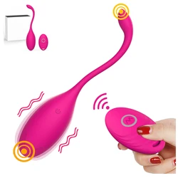 10 Speeds Vibrating Egg Vaginal Ball Wireless Remote Jump Eggs Sex Toys Vibrator For Women Anal G-Spot Clitoris Stimulation