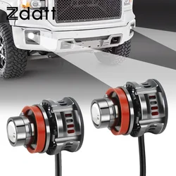 Zdatt HB3 HB4 H11 Led Fog Light Bulbs Projector Lens Car Lamps 9005 9006 H8 H9 H7 Led Foglight 12V 6000K Super Bright Spotlight