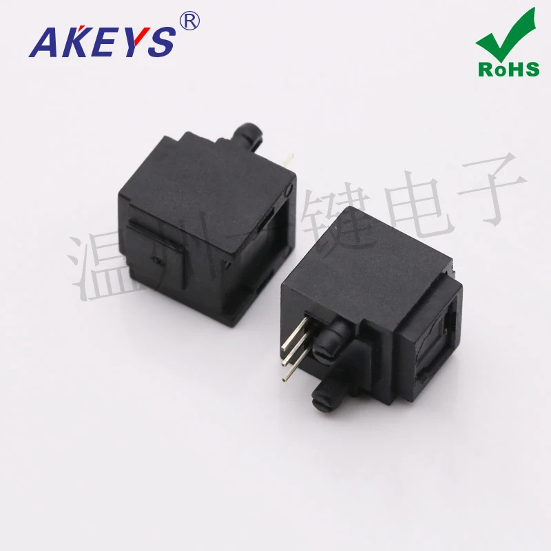 028 headless (transmit/receive terminal) DLR1120/audio fiber optic terminal fiber optic socket connector fiber optic head view 3