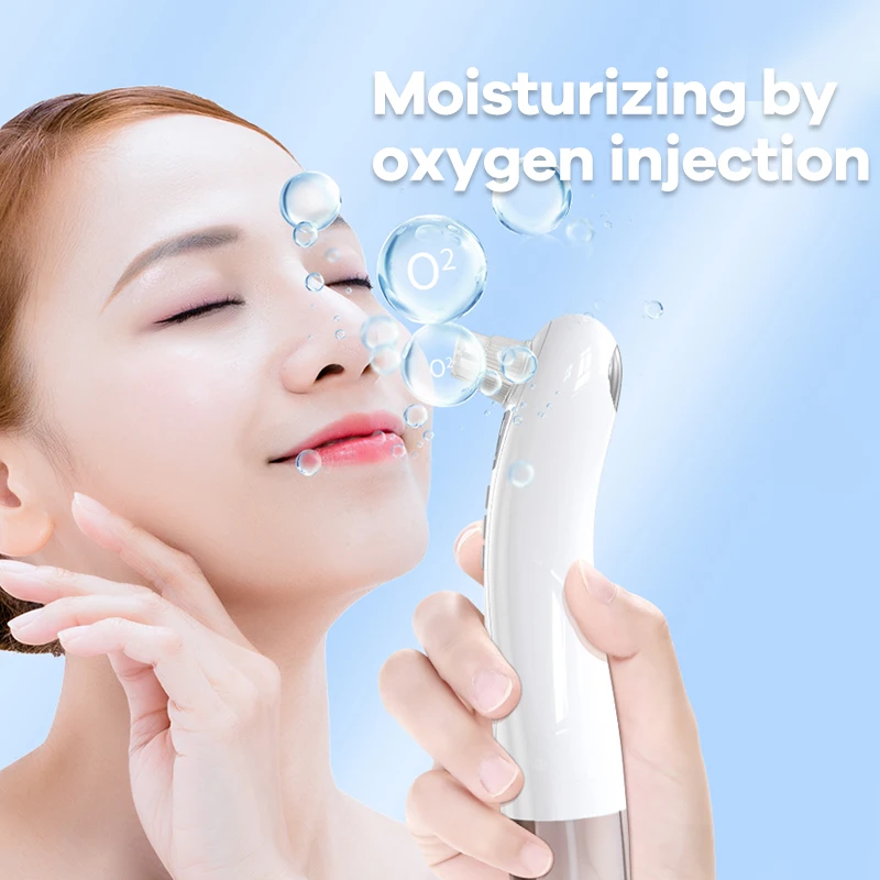 Elektrische Vakuum Blasen Mitesser Akne Poren Reiniger Wasser Zyklus Haut Tief Reinigung USB Aufladbare Kleine Schönheit Pflege Werkzeuge