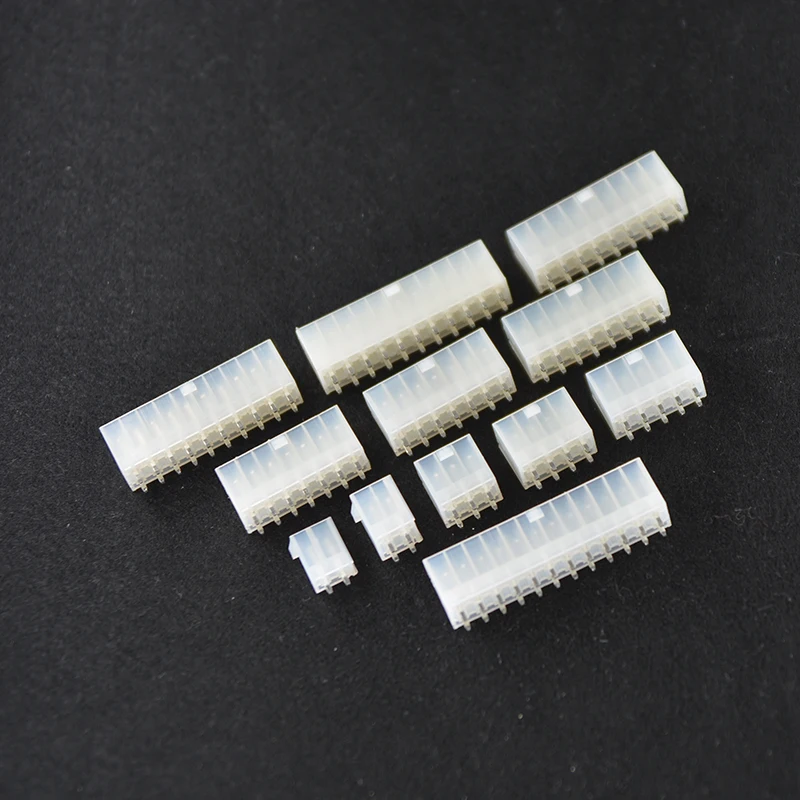 

10pcs/Lot 5569 For 5557 Connector 4.2mm Pitch Double Row Buckle 180 Degree Straight Needle ATX Power Socket Connector