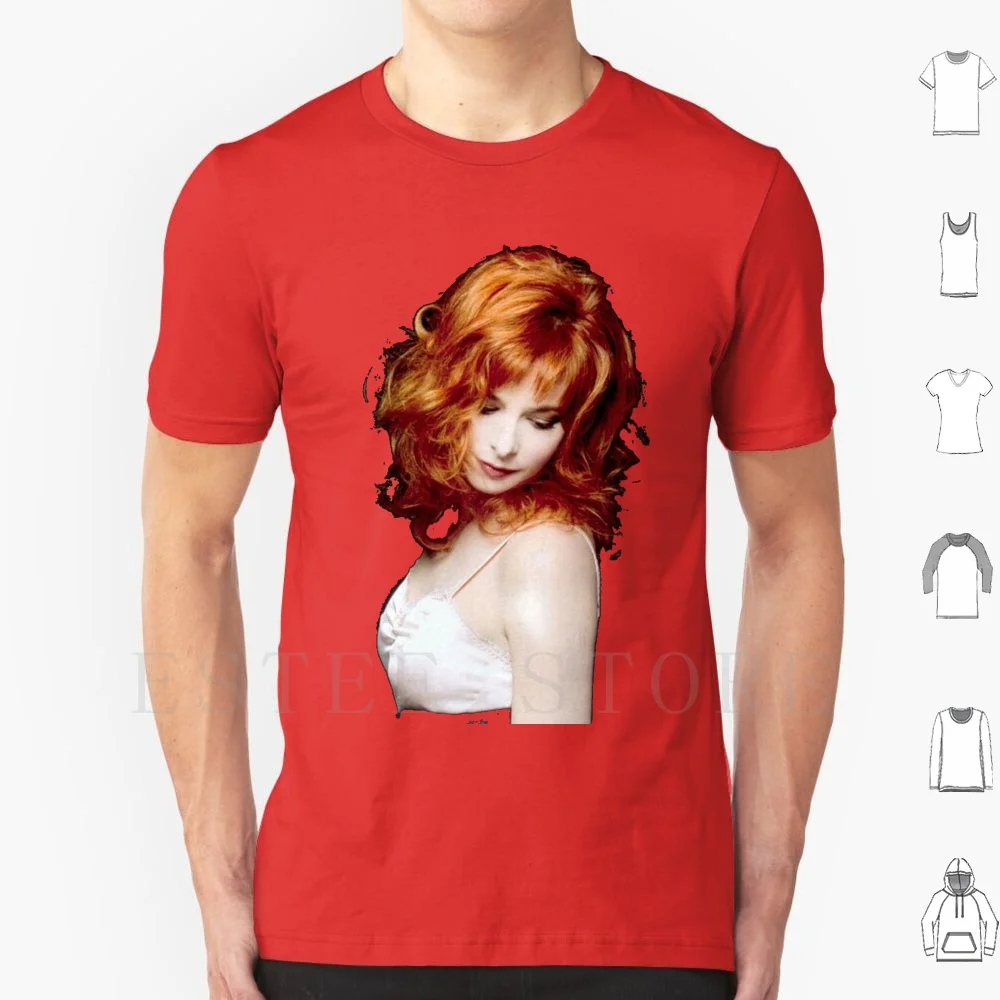 Mylène Farmer Marguerite Gautier, Mylene Farmer 2020, Mylene Farmer Mari Camiseta de algodón para hombres DIY estampado francés Mylene Farmer