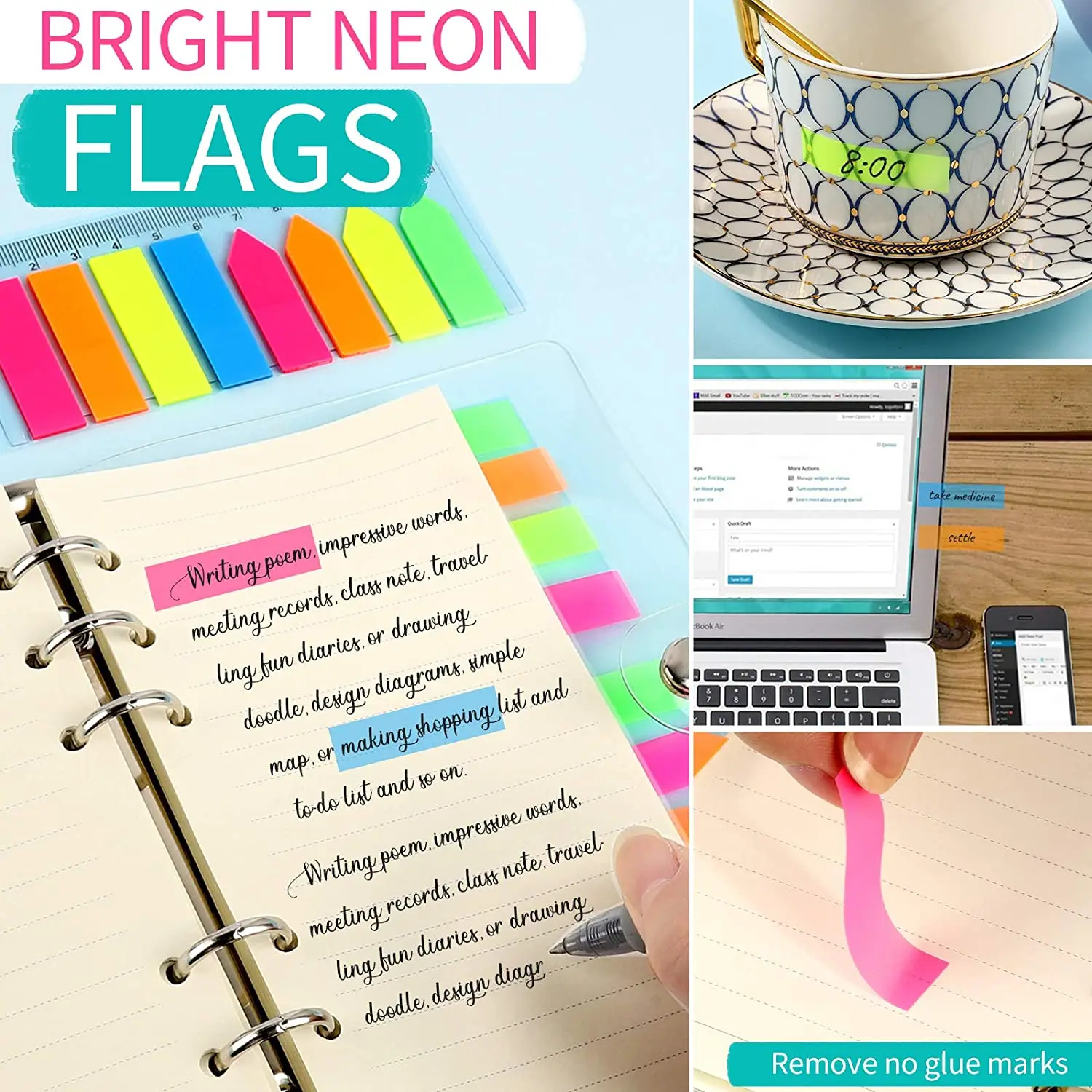 A6 Binder Budget Notebook Refills Set,with Page Dividers,A6 Lined Paper Refills,A6 Zipper Binder Pockets,Index Note Tabs & Ruler