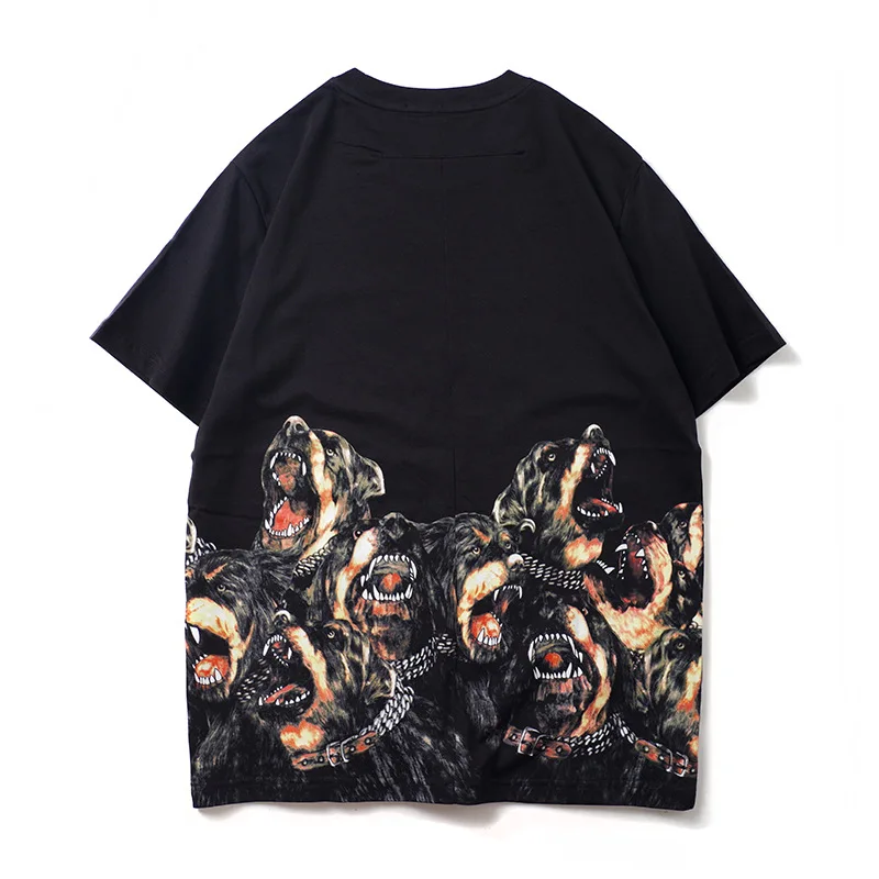 New 2021 Men Novelty luxury Hem hound T Shirts T-Shirt Hip Hop Skateboard Street Cotton T-Shirts Tee Top Kenye #039