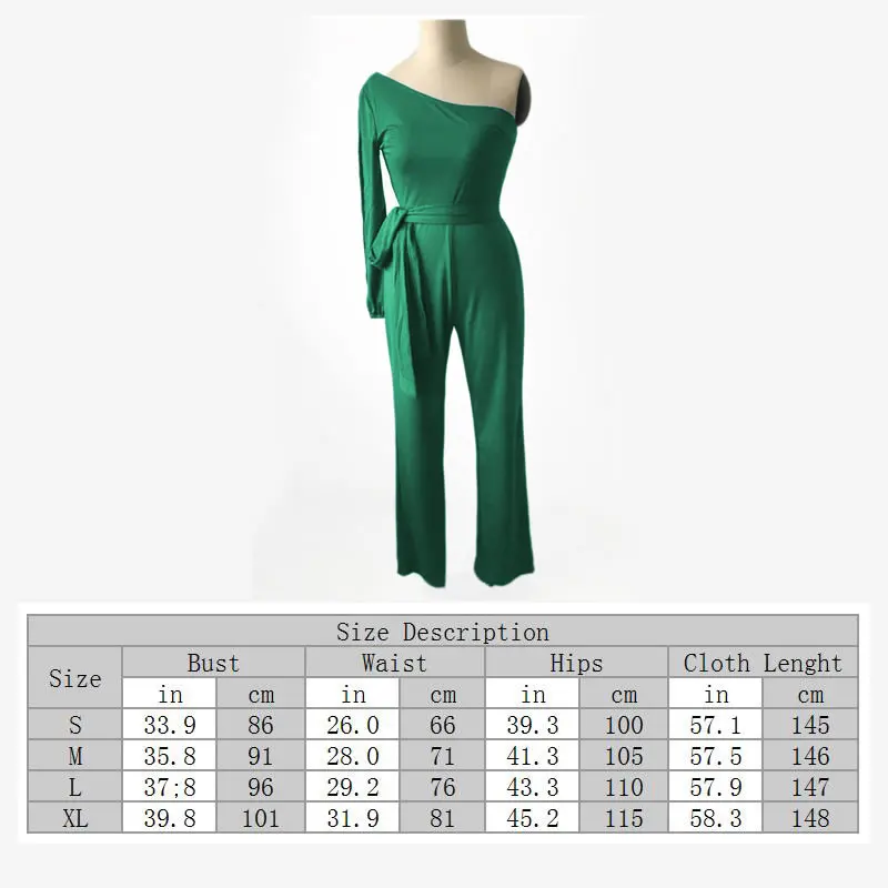 Sexy Women Jumpsuit Clothes 2021 Spring Summer Ladies One shoulder Belt Romper Female Halter Pant