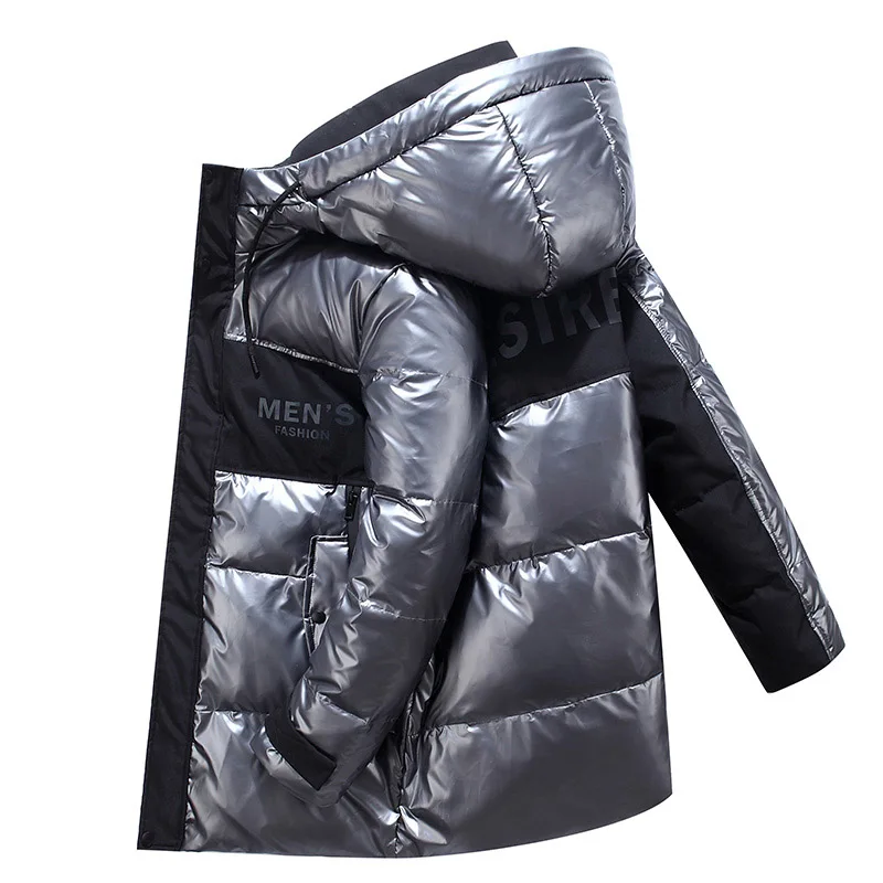 

2020 Autumn and Winter New Men's Hooded Casual Down Jacket Thick and Warm Men's Winter Clothing