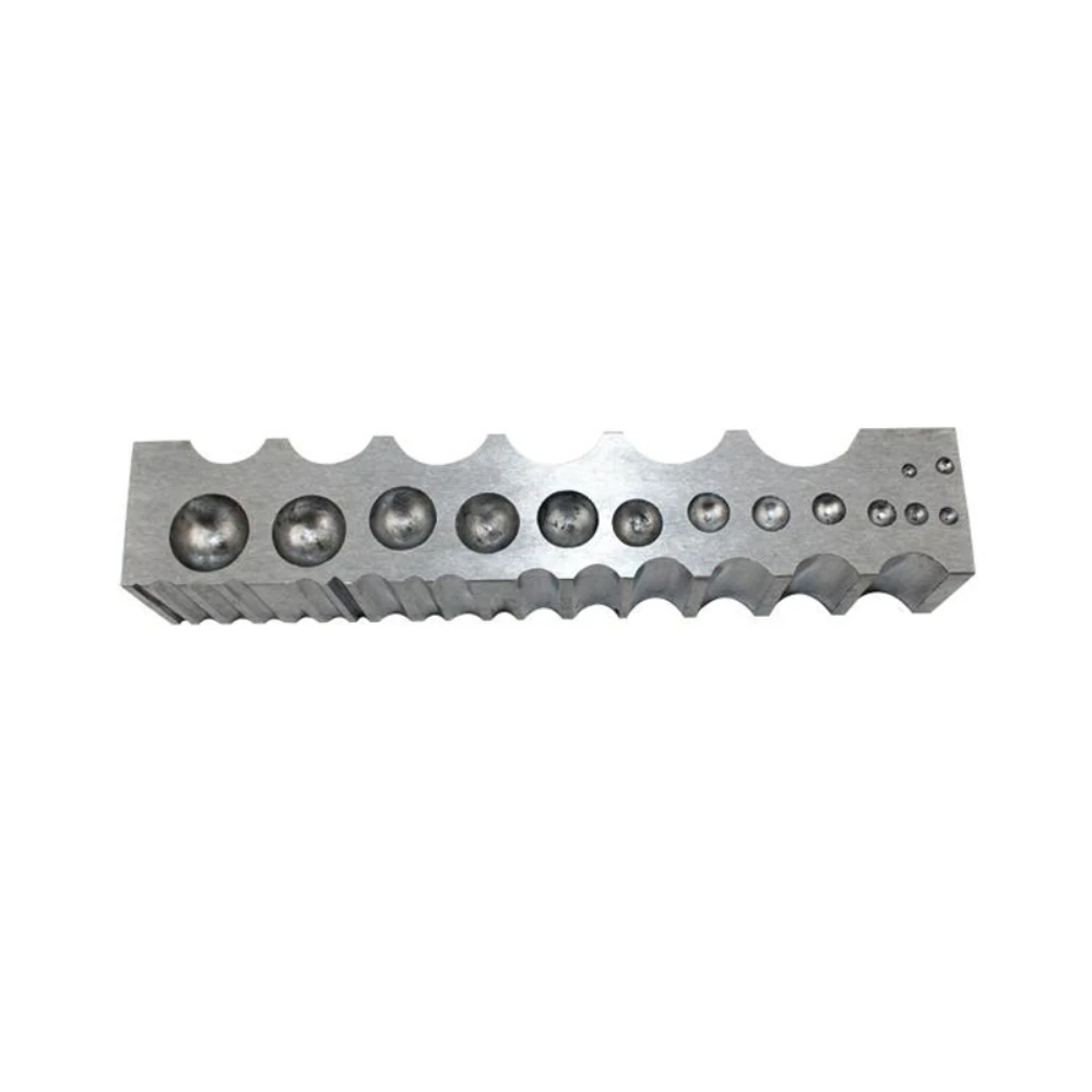 206*31*31MM Jewelry Bending & Shaping Tool Steel Block Design Forming Block Dapping