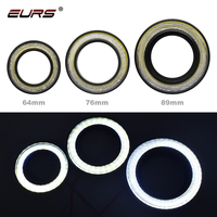2PCS LED Angel Eyes Bulb Halo Ring Lamp Car Daytime Running Light  2.5\