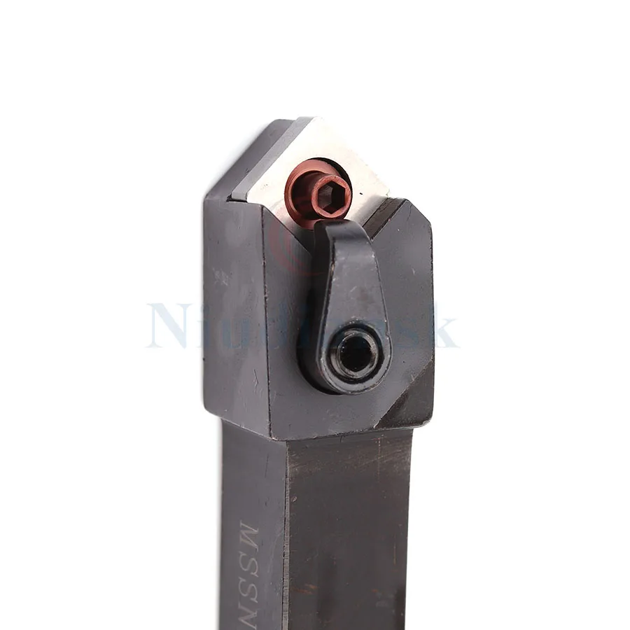 MSSNR1616H12 Externe Draaien Toolholder Voor Cnc Machine Tools + SNMG12 Carbide Draaibanken Blades Voor Roestvrij Staal En Staal Gemeenschappelijke