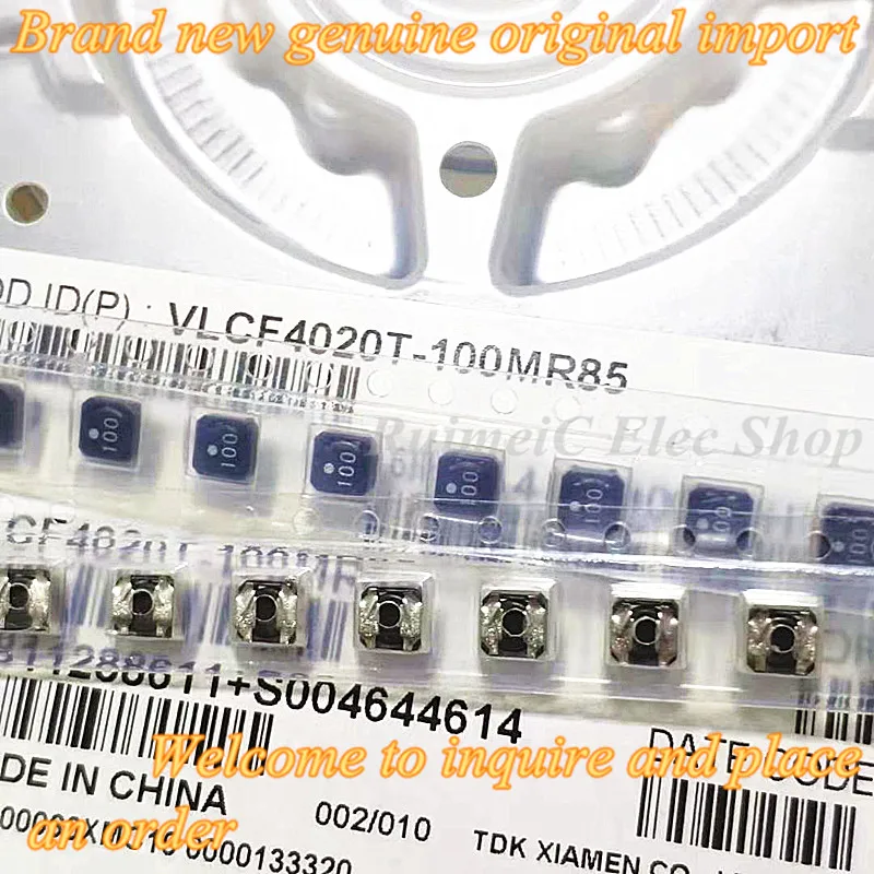 8PCS VLCF4020T-101MR26 100M 150M 2R2 3R3 1R8 220M 470M 4R7 6R8 Full Series Original SMD Wound Power Inductor 4x4x2.0mm 100UH