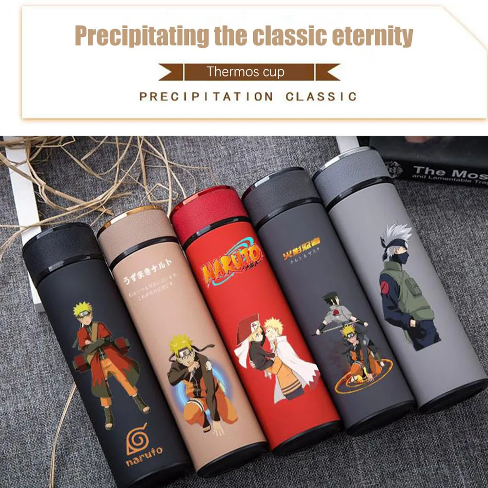 Thermos Water Cup Bottle Drinking Mugs Coffee Hot Scope Heated For Tea Business Stainless Steel Originality Portable Personality