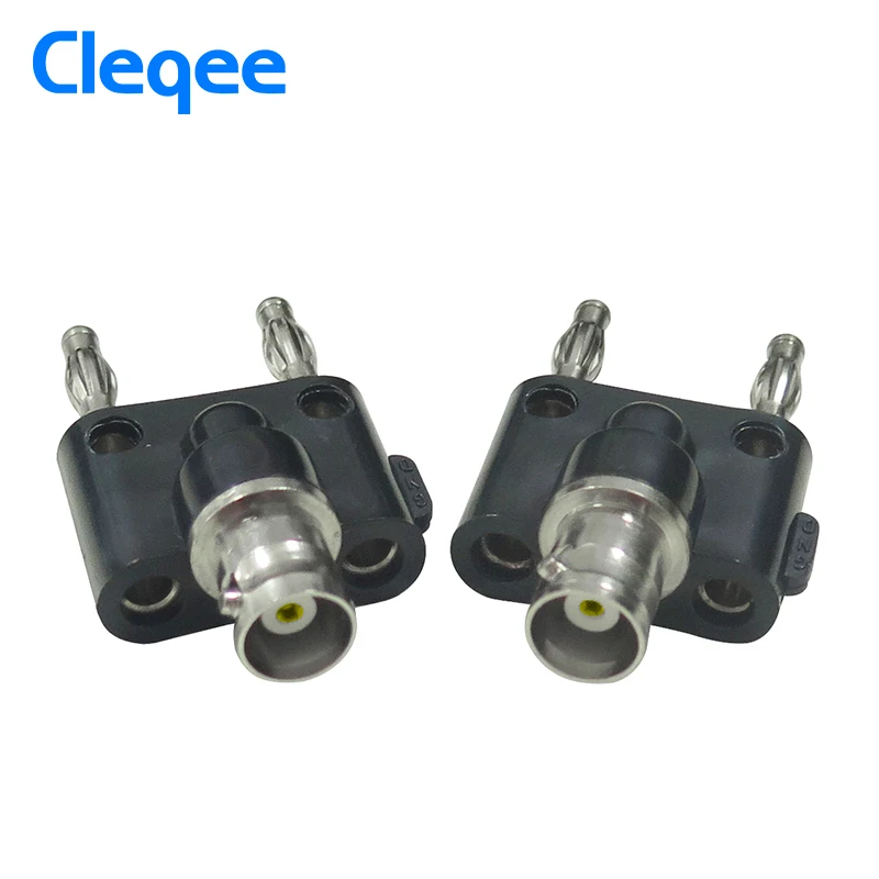 JXSINONE P7006 5 Adapter BNC Nữ Jack 2 Dual 4Mm Chuối Ràng Buộc Nam Cổng Kết Nối