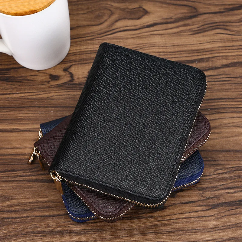 

Women Men RFID Vintage Business Passport Covers Holder Multi-Function ID Bank Card PU Leather Wallet Case