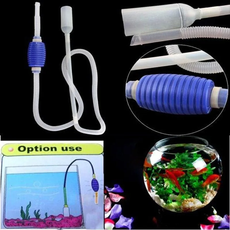 

1pc 160cm Gravel Vacuum for Aquarium Siphon Pump Water Changer Vacuum Tank Fish Tank Vacuum Fish Supplies Fish Tank Accessories