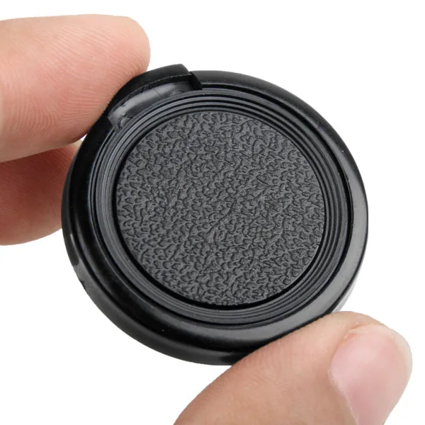 Couvercle de Protection d'objectif de caméra 25 27 28 30 30.5 32 34 37 39 40.5 43 46mm, 30 pièces/lot, couvercle avant d'objectif pour canon nikon DSLR