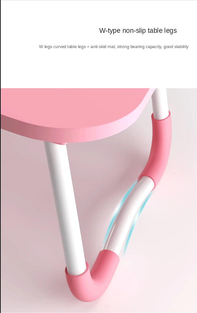 Klappbarer Laptop-Schreibtisch für Zuhause, für Bett und Sofa, Laptop-Betttablett, Tisch, Schreibtisch, tragbarer Schoßschreibtisch zum Arbeitszimmer und Lesen, Bett-Tablett-Tisch – Detail 11