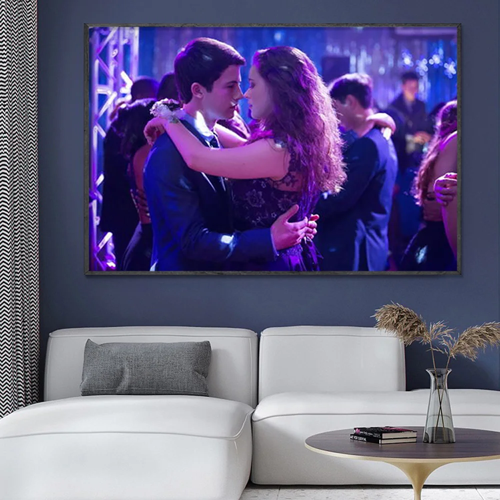 SP013 Silk Cloth Wall Poster 13 REASONS WHY Devin Druid USA TV Show Art Home Decoration Gift