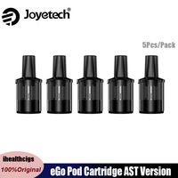 5Pcs/Pack Original Joyetech eGo Pod Cartridge AST Version Side Filling E-cigs Vape 2ml Atomizer Electronic Cigarette Vaporizer