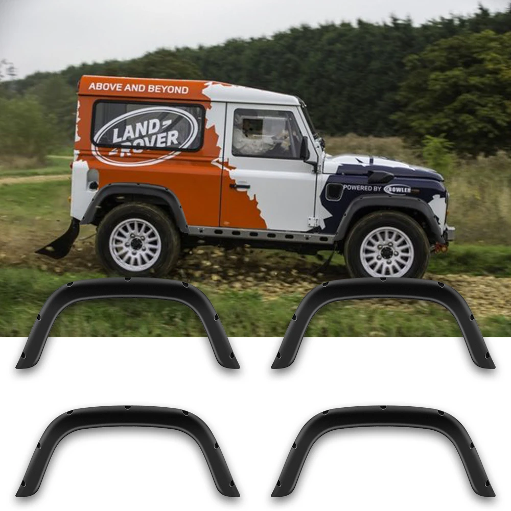 

For land rover defend Fender Flares Wheel Arch For Cars Body Kits Mud Splash Guard Wheel Arches Extension Car Accessories