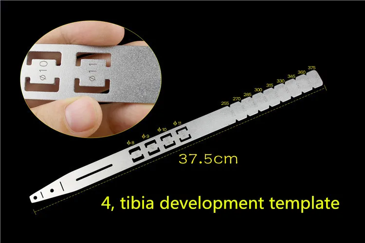 

dabo Orthopedic instrument medical X-ray film ruler measurement intramedullary nail Perspective developer development template