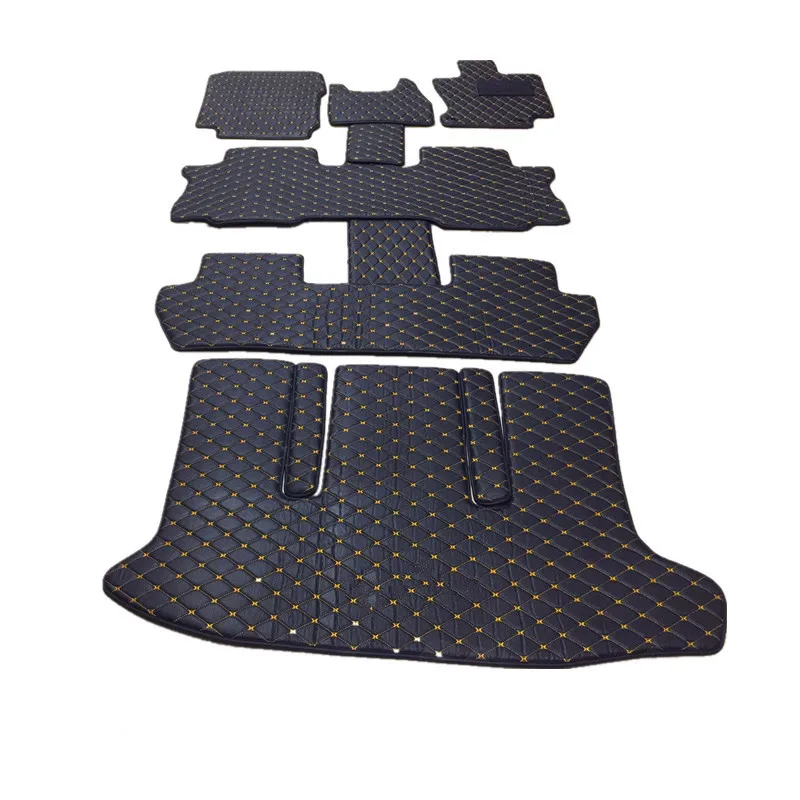 

Custom full set car floor mats for Right hand drive Honda Freed GB3 GB4 GP3 2016-2008 6 7 8 seats Top quality waterproof carpets