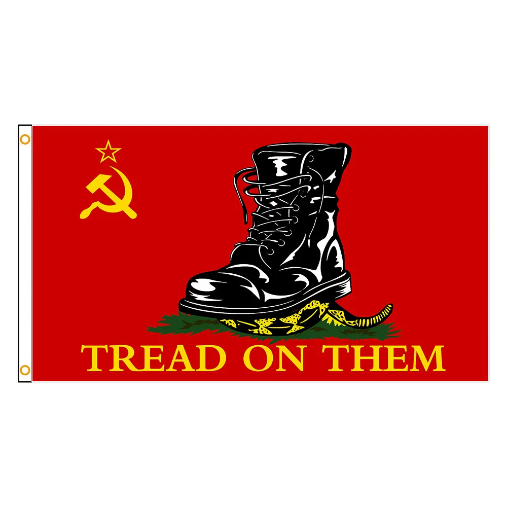 Nlbflag 90X150cm 3x5ft USSR CCCP Tread On Them Flag