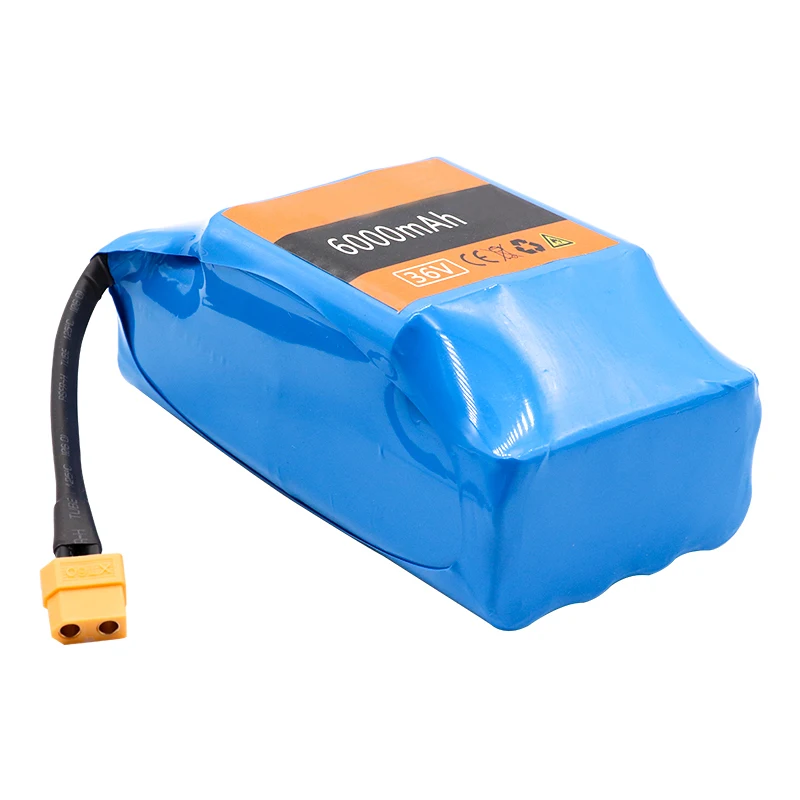 GTF е-байка 36В 6AH баланс скутер аккумулятор 36V 6000 мА/ч, высокий дренаж 2-ух колесный электрический самокат баланса батареи