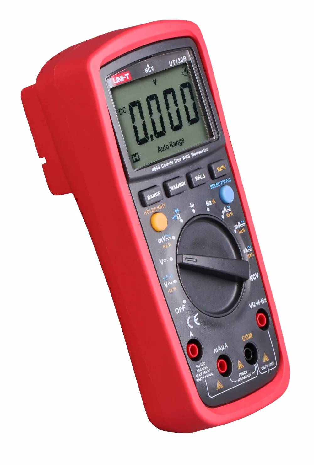 UNI-T UT139B True RMS Digitalmultimeter / AC-VFD-Messung mit variabler Frequenz / Frequenztest / NCV / automatische Abschaltung