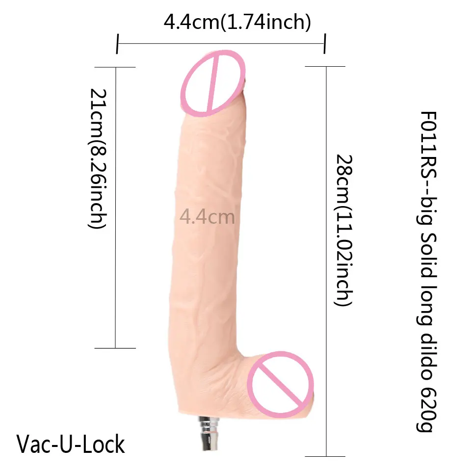 Fredorch Sex Machine Dildos Attachments Big Flesh Dildos For Vac-u-lock Love Machine Suitable for SEX Machines for women