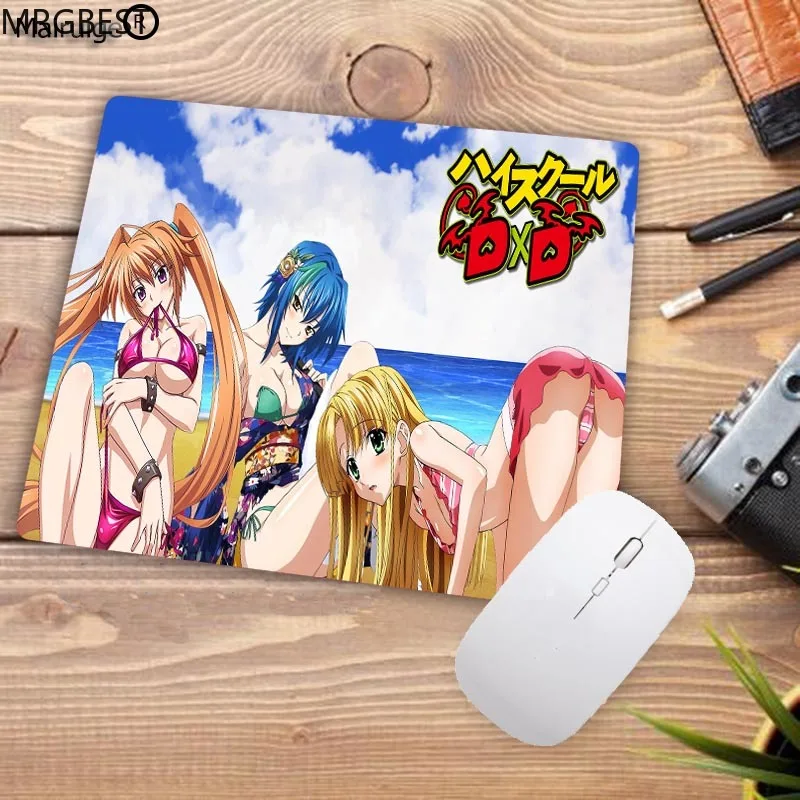 MRGBEST Big Promotion Simple Design High School Dxd  Speed Mousepad Hot Gaming Mouse Pad Anti-slip Computer Desk Mat 22X18CM