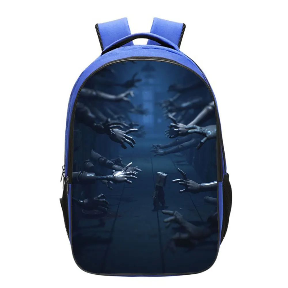 Casual Little Nightmares 2 Backpack Boys School Bag Men  Rucksack School Bag Teens Daily New Adventure Game Knapsack Mochilas