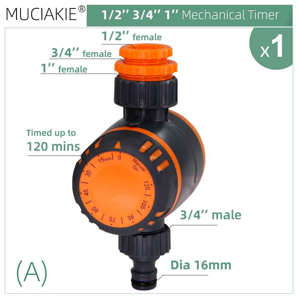 Automatische Tuin Watering Irrigatie Controller Intelligente Mechanische Dagelijks Water Timer Voor Outdoor Slang Drip Sprinklers Tool