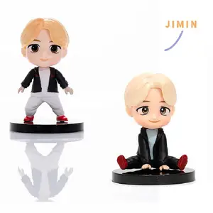 ستار أيدول جيش نموذج شخصية لعبة للأطفال ، هدية جيش لطيفة ، مجموعات بانغتان للأولاد ، RM ، جين سوجا ، جوب، جيمين ، في ، جونغكوك ، 7 قطع لكل مجموعة أعلى 12 مبيعات للدمية الكورية - رقم 4