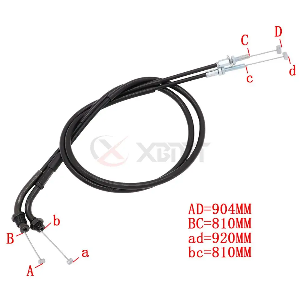 Motorcycle Throttle Cable For Honda Hornet CB600F 1998 1999 2000 2001 2002 CB900F 919 2002 2003 2004 2005 2006 2007 2008