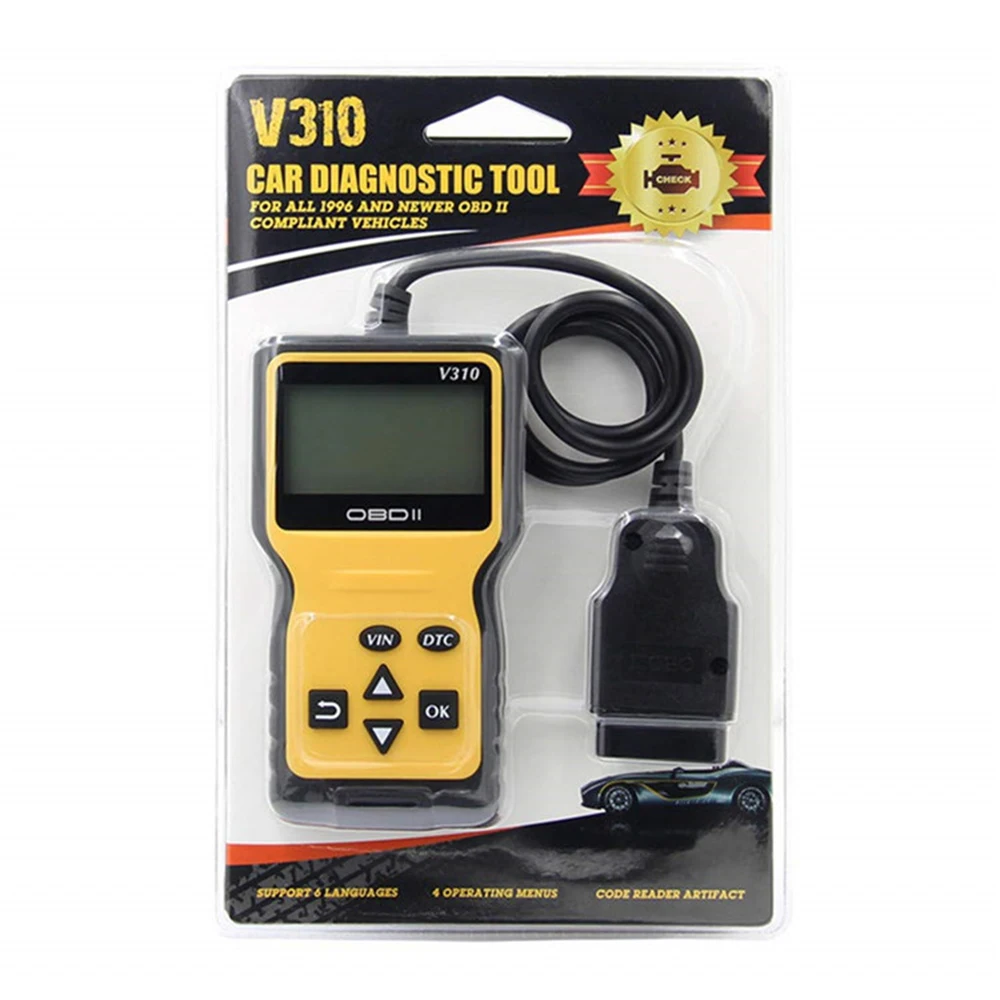 

V310 OBD2 Scanner Tools Code Reader Auto Accessories OBDII EOBD Read/Clear Fault Scan Tool ELM 327 Car Diagnostic Tools