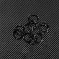 Motorcycle 10PCS 11105 Sealing Ring Engine Transmission Twin Cam Oil Drain Plug O-Ring Black For Harley Touring Sportster Dyna 5