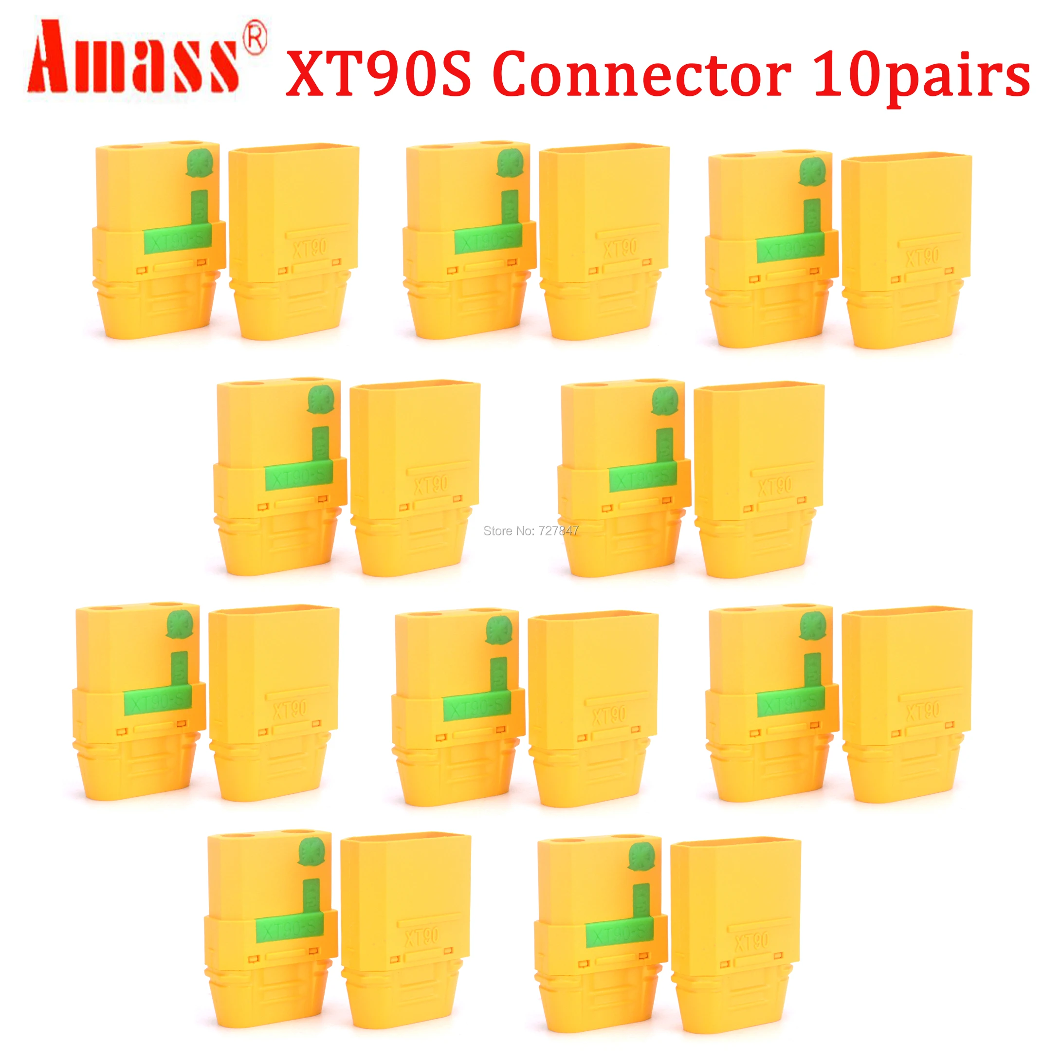 5 / 10 Pairs High Quality XT30 XT30U MR30 XT60 XT60H MR60 XT60PW  XT90 XT90S Connector Plug for Battery Quadcopter Multicopter