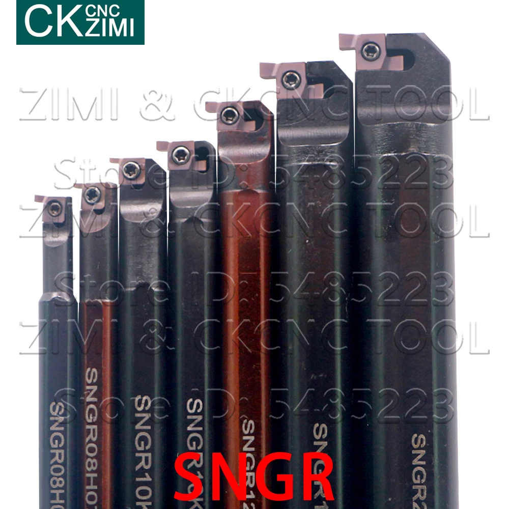 SNGR08J07 10K07 10K08 12M08 12M09 16Q09 20R09 Mekanik Bubut CNC Internal Grooving Kecil Lubang Alat Pemegang untuk 6GR 7GR 8GR 9GR