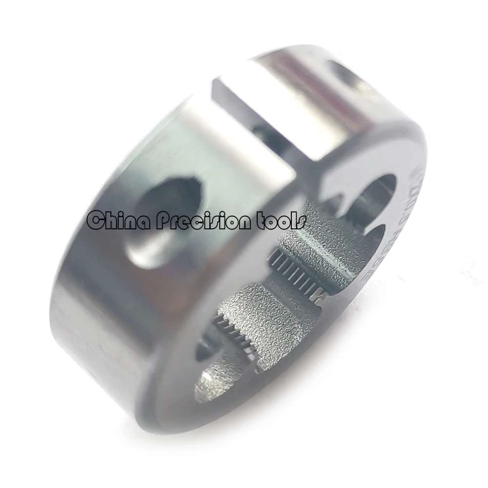 HSSE – matrice fendue ronde à filetage métrique M16 HSS-CO, matrices réglables à filetage fin M16X1 M16X1 M16X1.5 M16X2 M16X0.5 X0.75 pour acier inoxydable
