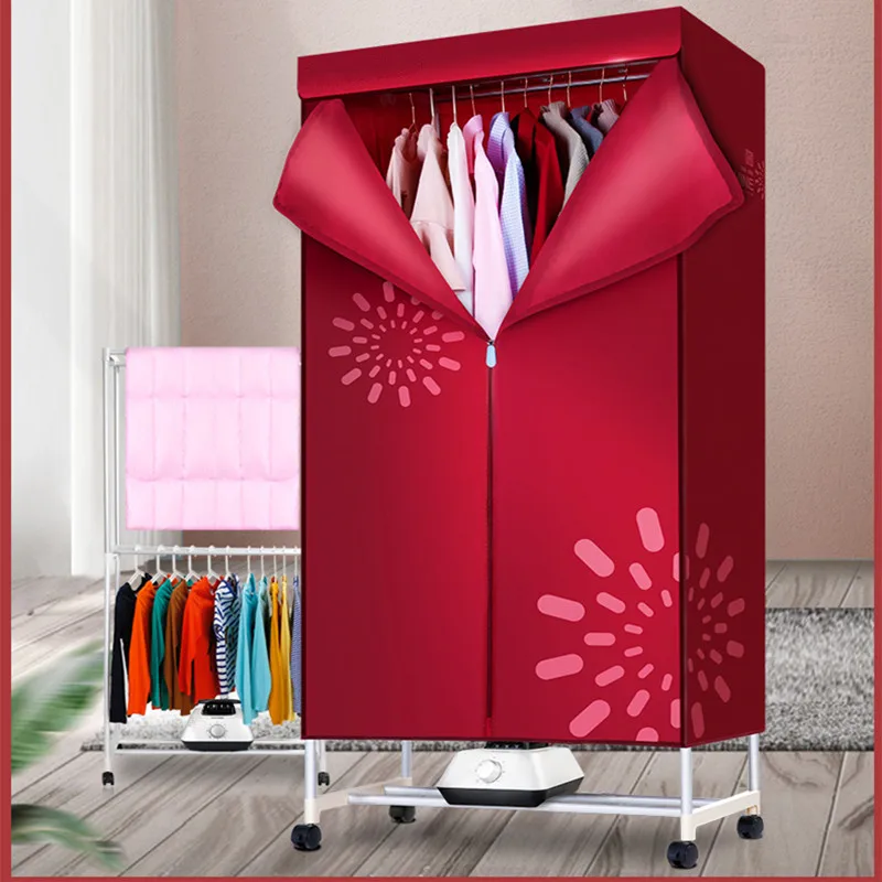 220 220vの家庭用電気衣類乾燥機1200ワット速乾性簡単なインストール空気乾燥ハンガーベビー衣類乾燥ワードローブ