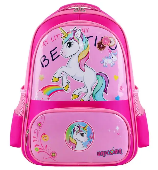 Impermeável Sofia Schoolbag para crianças, Jardim de Infância Princesa School Bag, Mochila Adolescente