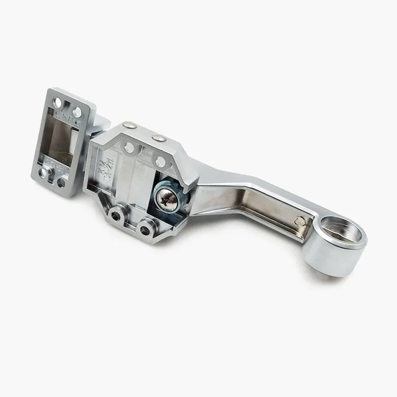 Zinc Alloy Seafood Steamer Cabinet Linkage Freezer Handle Oven Door Knob Cold Storage Lock Pull Industrial Latch Hardware