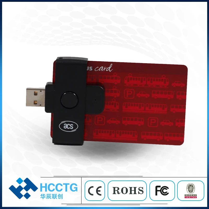 ISO7816 Moblie IC Chip Card With USB2.0 Interface Card Reader ACR38U-N1