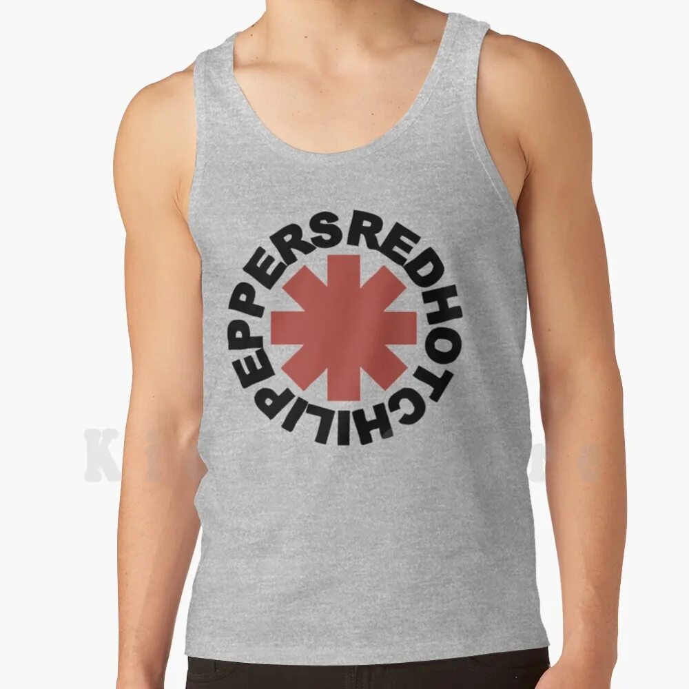 Camisetas sin mangas Hot Chilli Peppers Red Flea Album Anthony Kiedis Chili Music Pepper John